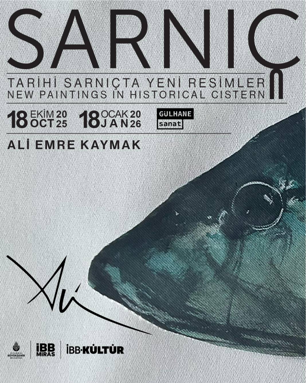 Ali Emre’nin “Sarnıç” sergisi Gülhane Sanat’ta açıldı 5